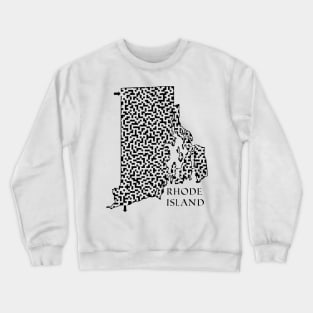 State of Rhode Island Maze Crewneck Sweatshirt